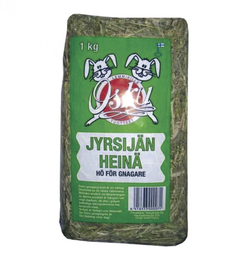 Osku Jyrsijän Heinä 1 Kg - Elä